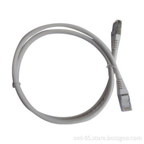 24AWG Copper FTP Cat5e Network Cable with Fluke Test, White Color PVC, 100MHz